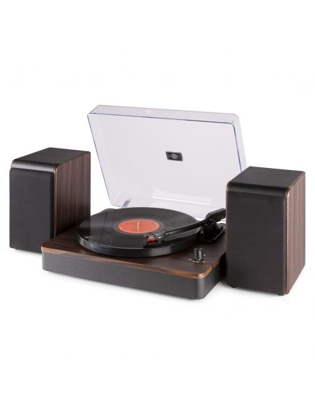 Audizio RP330D Giradiscos HQ Madera oscura con altavoces 102179 - 3