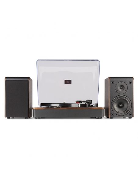 Audizio RP330D Giradiscos HQ Madera oscura con altavoces 102179 - 5