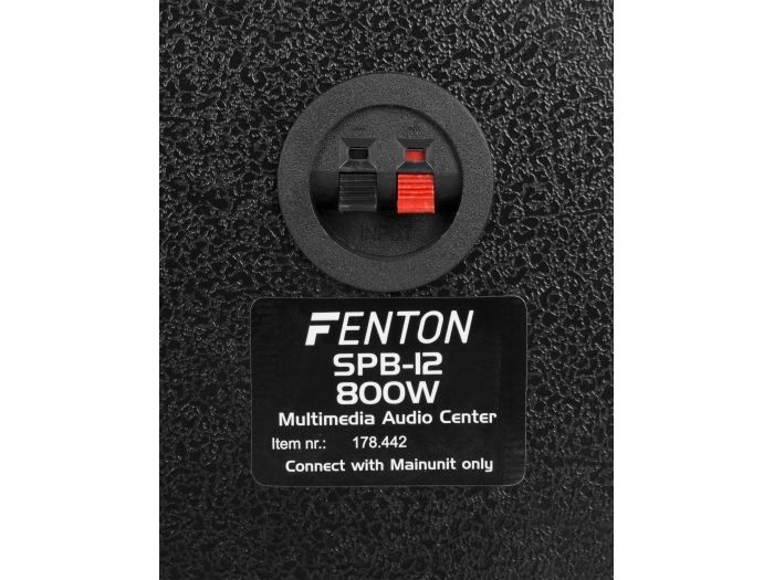 Fenton SPB-12 Conjunto altavoces PA Activos 12" BT 178442 - 7