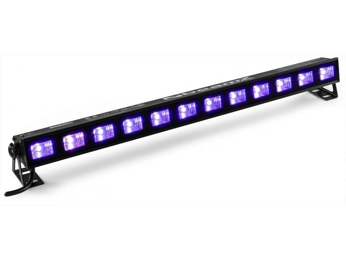 Beamz BUVW123 BAR 12x 3W UV/White 2-in-1 LEDs 