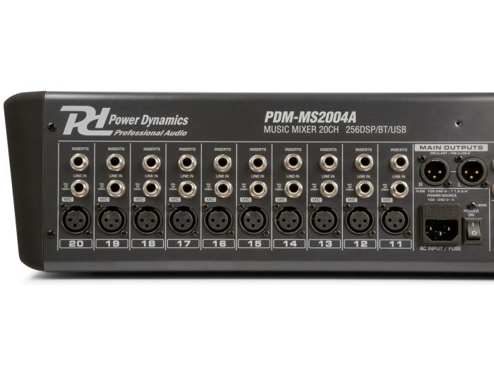 Power Dynamics PDM-S2004 Mezclador 20 canales Doble uso 172628
