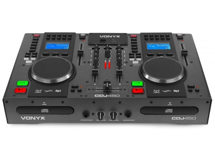 Vonyx CDJ450 Double CD/MP3/USB, BT Statio | Mas Que Sonido