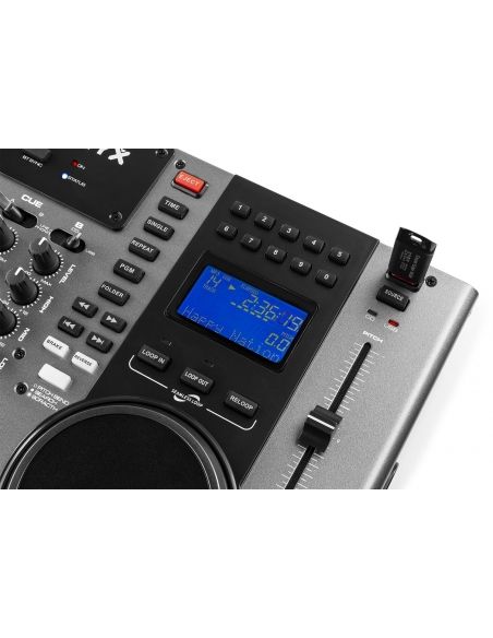 Vonyx CDJ450 Double CD/MP3/USB, BT Statio | Mas Que Sonido
