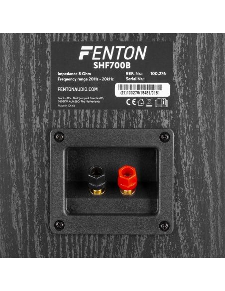 Fenton SHF700B Bafle de torre Set 2x 6.5” Negro 100276 - 9