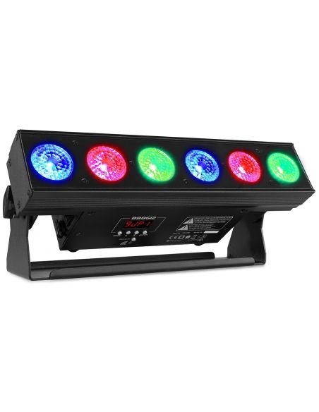Beamz BBB612 Barra con bateria 6x 12W 