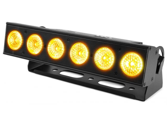 Beamz BBB612 Barra con bateria 6x 12W 