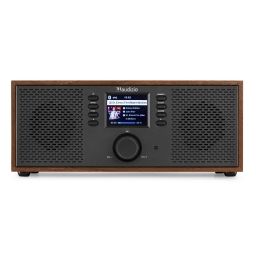 Audizio Rimini Radio estéreo WiFi Internet Madera 102430 - 1 2