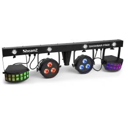 Beamz SHOWBAR FREE 2x PAR, 2x Derby y Strobo 