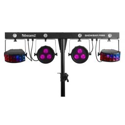 beamZ SHOWBAR FREE 2x PAR, 2x Derby y Strobo 153803