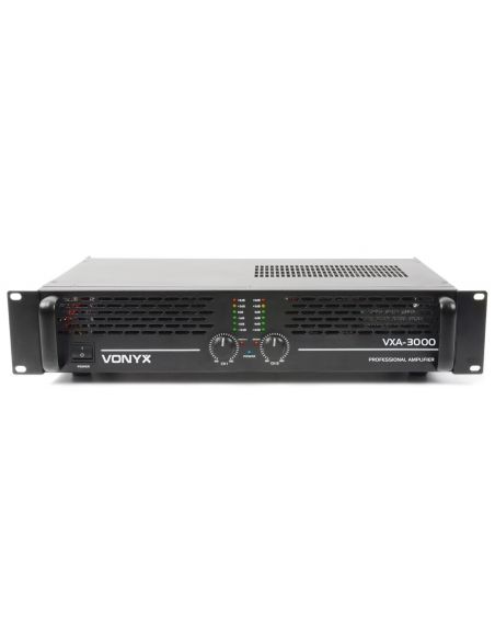 Vonyx VXA-3000 Amplificador PA 2x1500W | Mas Que Sonido