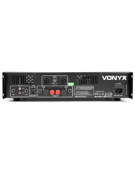 Vonyx VXA-3000 Amplificador PA 2x1500W | Mas Que Sonido