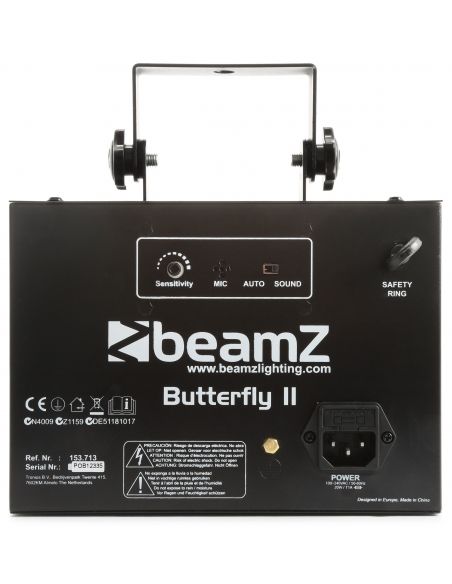 beamZ Butterfly II LED mini derby 153713 - 2