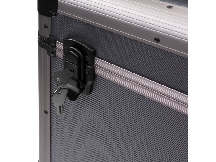 Power Dynamics RC100 12\" Maleta de vinilos Titanio