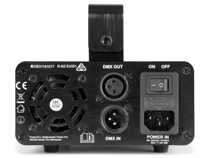 Beamz Anthe II Doble Laser 600mW RGB Gobo DMX IRC 