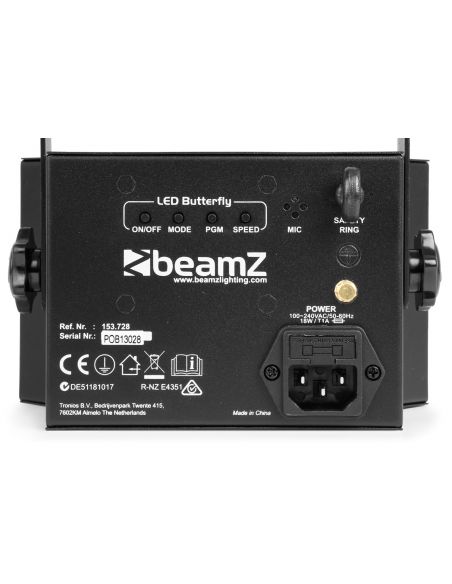 beamZ LED Butterfly con strobo 153728 - 2