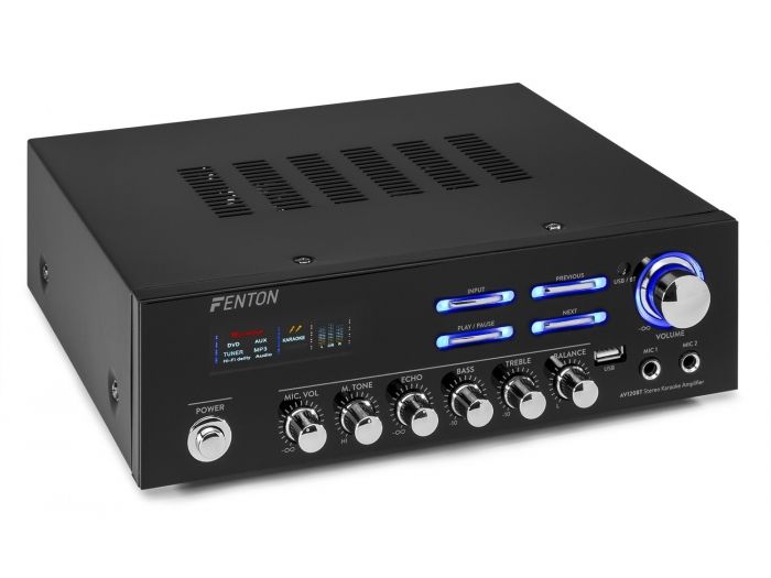 Fenton AV120BT Amplificador estereo Hifi 