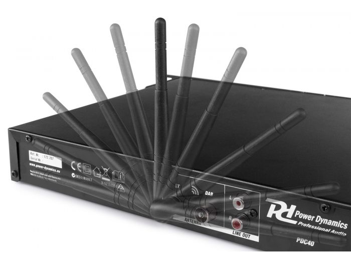 Power Dynamics PDC40 DAB+ Tuner FM/USB/BT 172707 - 7