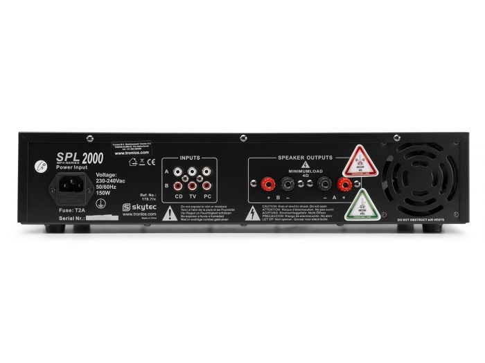 Skytec SPL 2000MP3 | Masquesonido.com