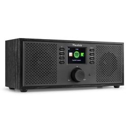 Audizio Rimini Radio estéreo WiFi Internet Negra 102432 - 1