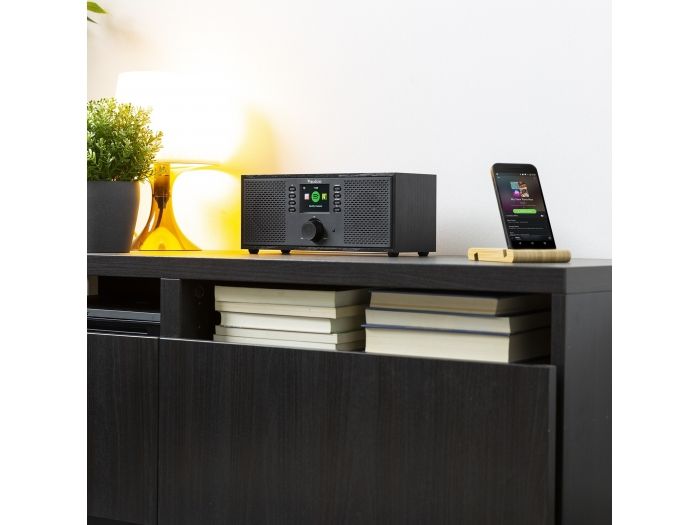 Audizio Rimini Radio estéreo WiFi Internet Negra 102432 - 10