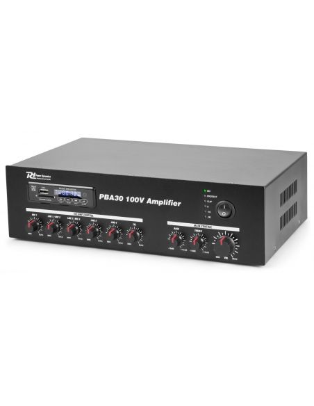 Power Dynamics PBA30 Amplificador linea 100V 30W 952090