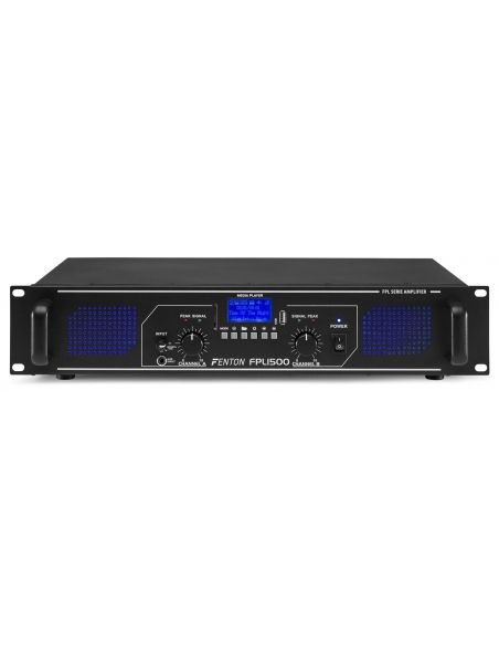 Fenton FPL1500 Amplificador Digital LED azules + EQ