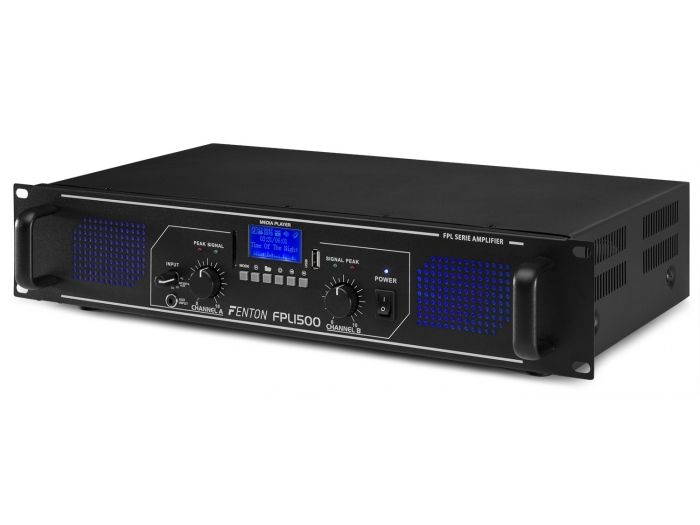 Fenton FPL1500 Amplificador Digital LED azules + EQ