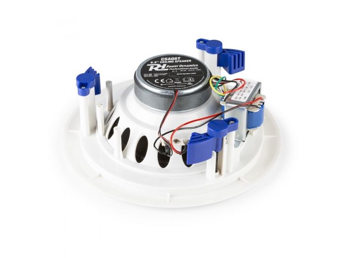 Power Dynamics CSAG6T Altavoz de techo 100V 6.5” Alu 952520