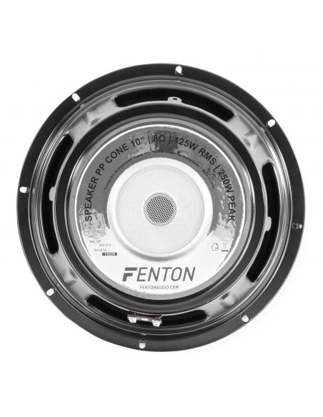 Fenton Woofer Poly-Prop Hi-Fi 25cm/125W | Mas Que Sonido