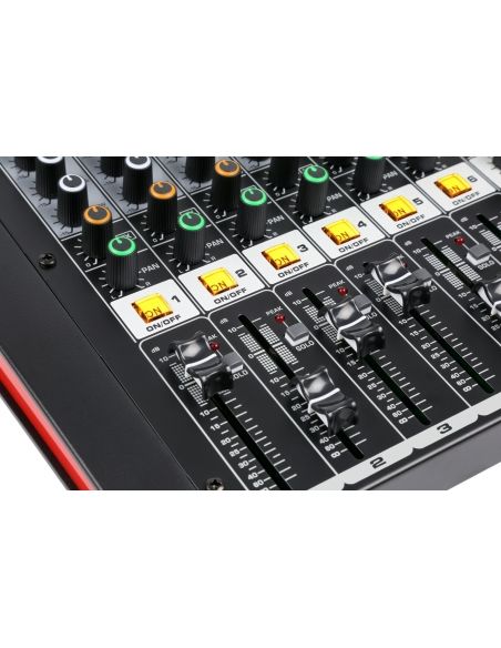 Power Dynamics PDM-M604A Mezclador directo amplificado 6 canales