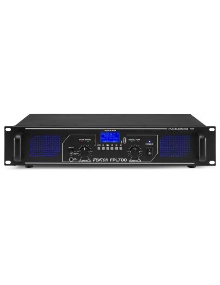 Fenton FPL700 Amplificador Digital LED azules + EQ 172087 - 2
