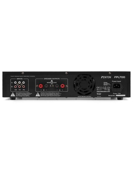 Fenton FPL700 Amplificador Digital LED azules + EQ 172087 - 5