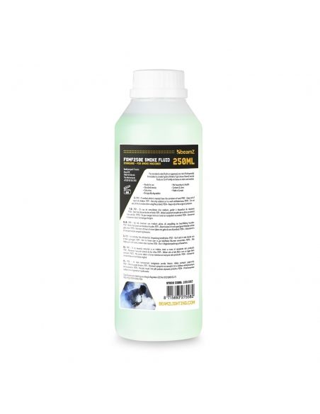 Beamz FSMF250E Líquido de Humo 250ml estandar Verde 