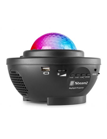 beamZ Proyector SkyNight con estrellas Rojas y Verdes 153210