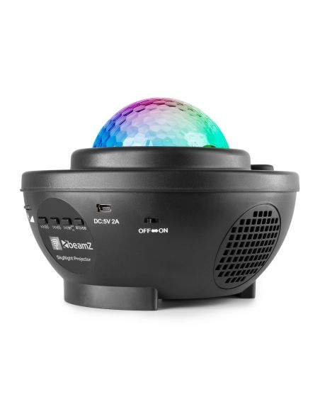 beamZ Proyector SkyNight con estrellas Rojas y Verdes 153210