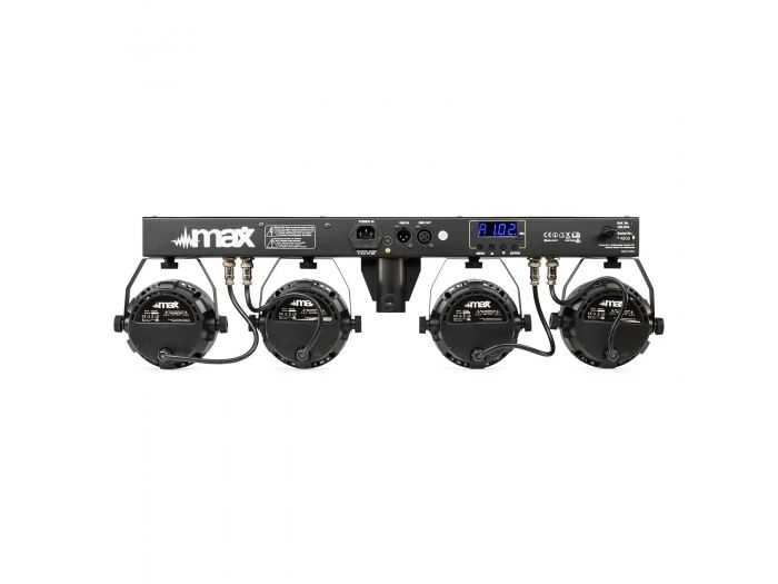 Max PartyBar11 Kit 4 x COB Foco Par 20W 153010 - 5