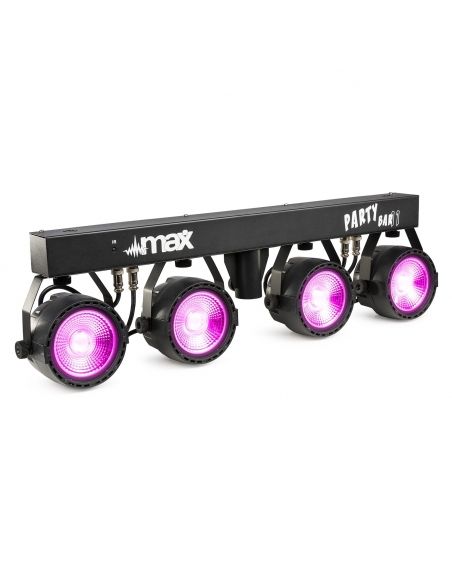 Max PartyBar11 Kit 4 x COB Foco Par 20W 153010 - 6