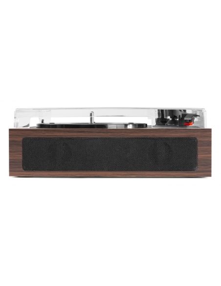 Fenton RP170D Giradiscos con caja de almacenaje de vinilos Madera oscura 102166 - 5
