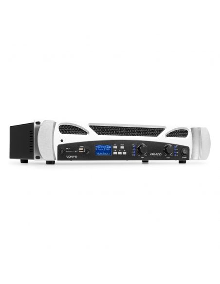 Vonyx VPA600 PA Amplifier 2x 300W MP3, BT | Mas Que Sonido