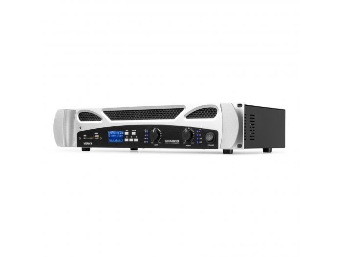 Vonyx VPA600 PA Amplifier 2x 300W MP3, BT | Mas Que Sonido