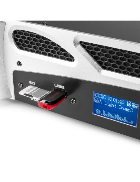 Vonyx VPA600 PA Amplifier 2x 300W MP3, BT | Mas Que Sonido