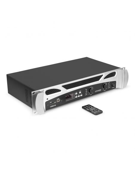 Vonyx VPA600 PA Amplifier 2x 300W MP3, BT | Mas Que Sonido