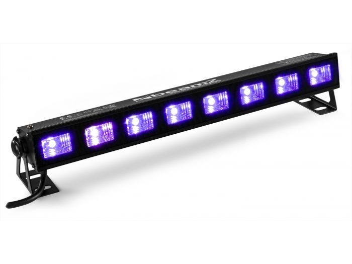Beamz BUV93 Barra de LED 8x3W UV 