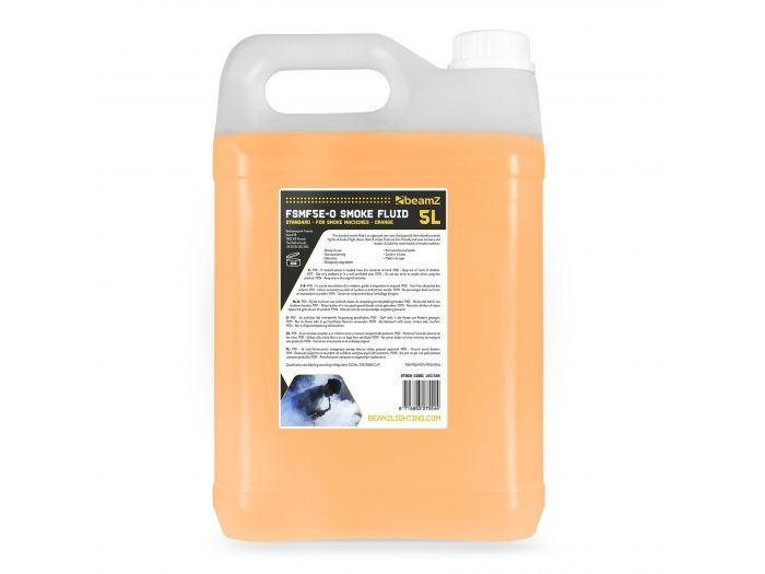 Beamz FSMF5E-O Líquido de Humo 5L Estandar Naranja 