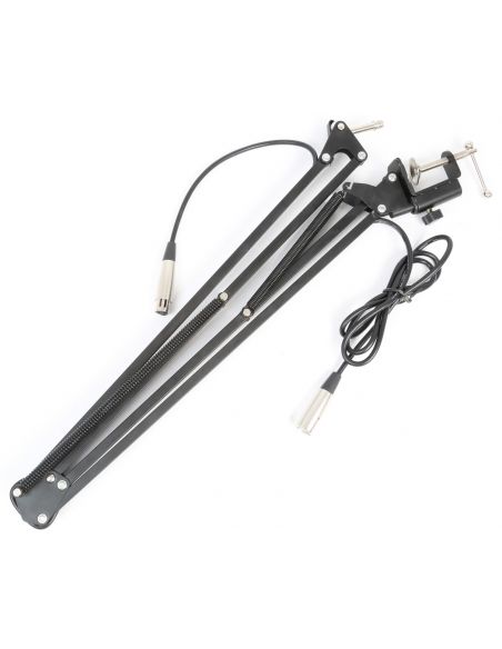 Vonyx TS05 Soporte de mesa para micros de estudio con cable incorporado 188030 - 2