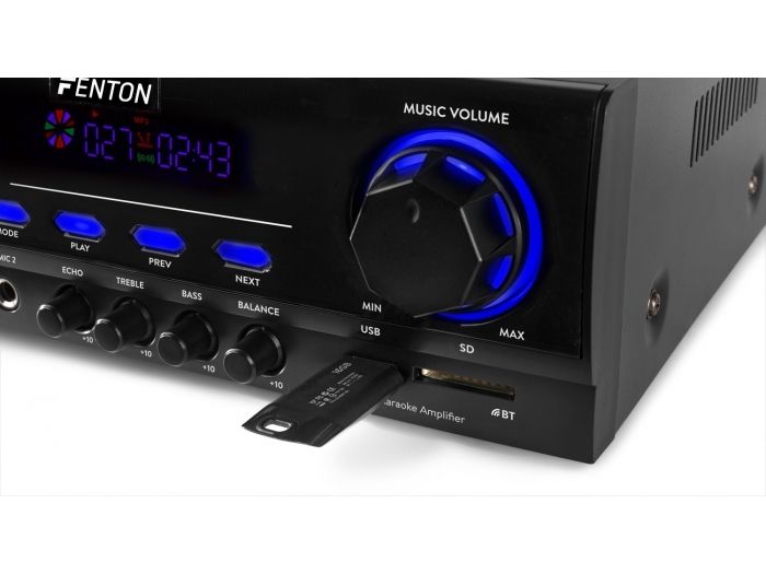 Fenton AV440 Amplificador Karaoke con reproductor Multimedia 103136