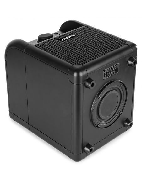 Vonyx SBS55B Conjunto Karaoke Negro con luces LED 178341 - 8