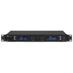Power Dynamics PD632H 2x 20 Canales Digital UHF Micro Inalambrico con 2 micros 179010 2