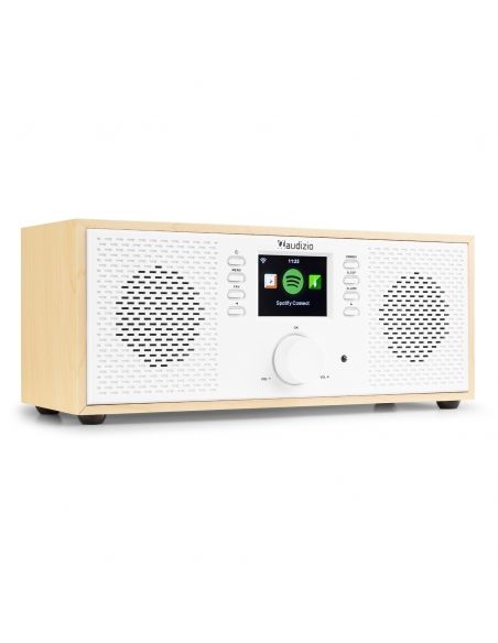 Audizio Rimini Radio estéreo WiFi Internet Blanca 102434 - 1