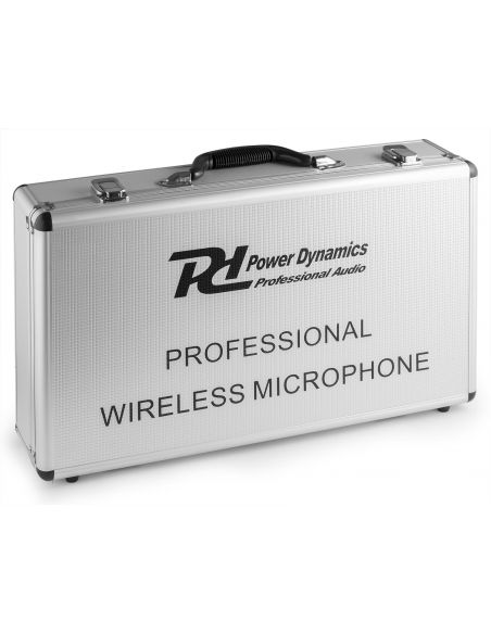 Power Dynamics PD504B Microfono inalambrico de 4x 50 canales UHF con 4 microfonos de cabeza 179006